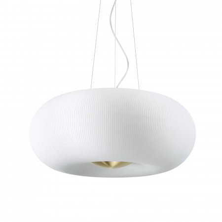 Lampi suspendate - Lampa suspendata ARIZONA SP5, alb/alama, diametru 52 cm - IDEAL LUX