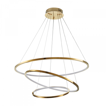 Lampă suspendată LED CIRCLE SLIM, aurie - Step into Design [4]