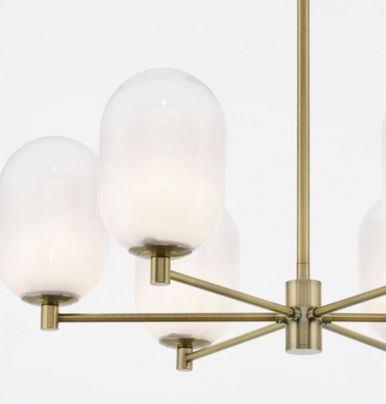 Lustra BALOR aurie, 6*G9, diametru 65 cm - NOVA LUCE [1]