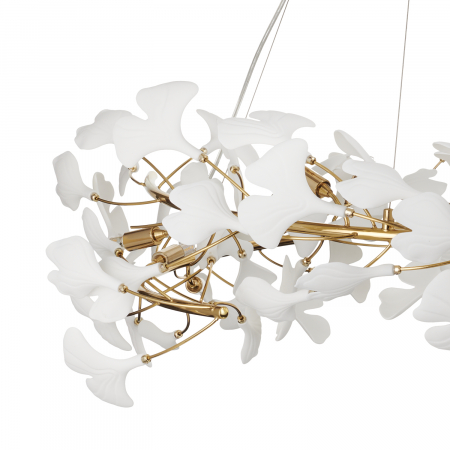 Lampa suspendata BOTANIKA, auriu/alb, diametru 100 cm - STEP INTO DESIGN [4]