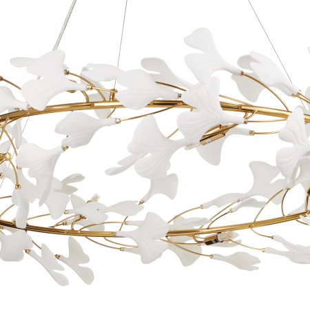 Lampa suspendata BOTANIKA, auriu/alb, diametru 100 cm - STEP INTO DESIGN [2]