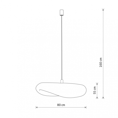 Lampă suspendată din bambus HAVANA L, 80 cm - NOWODVORSKI 11397 [3]