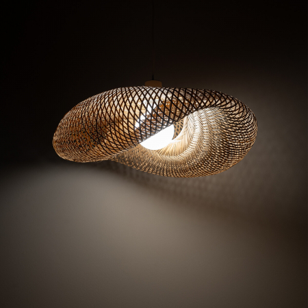 Lampă suspendată din bambus HAVANA M, 60 cm - NOWODVORSKI 11396 [1]
