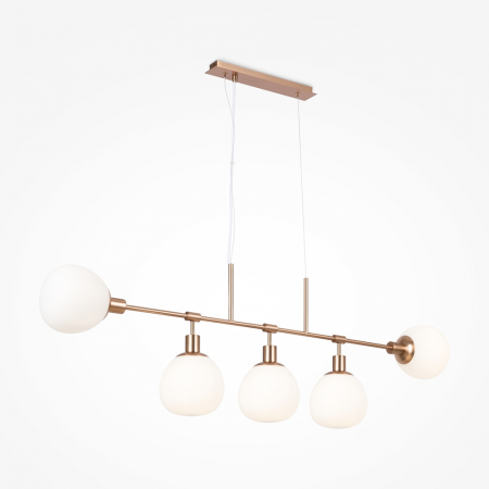 Lampa suspendata ERICH, alama/alb, 5*E14, 40W, lungime 120 cm - MAYTONI [4]