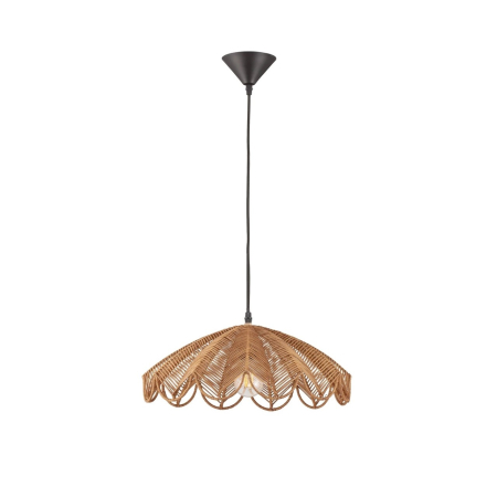Lampi suspendate - Lampa suspendata FLARE, ratan, 42 cm - Nova Luce