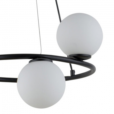 Lampa suspendata GAMA III, neagra, diametru 48 cm [2]