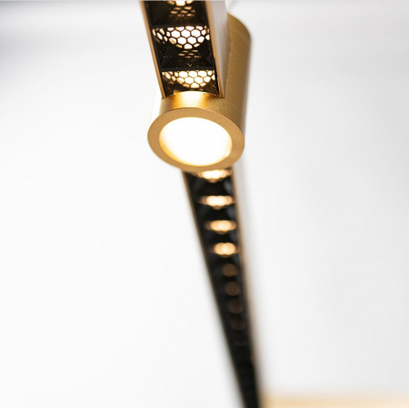 Lampa suspendata gold LED DIAMANTE Nr. 1 P1_67 cm - altavola design [2]