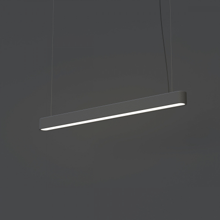 Lampa suspendata SOFT cu tub LED, grafit, 3000K, flux 2300 lm, lungime 95 cm - NOWODVORSKI 7535 [2]