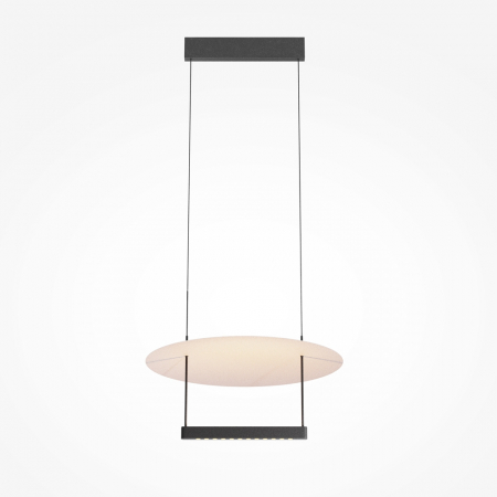 LED - Lampa suspendata LED AMBIENCE, negru/alb, 3000K, 1000 lm, diametru 42 cm - MAYTONI