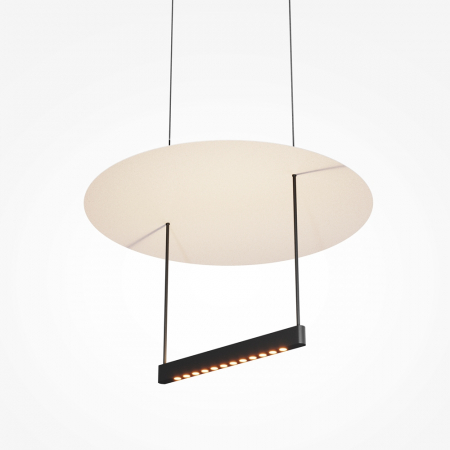 Lampa suspendata LED AMBIENCE, negru/alb, 3000K, 1000 lm, diametru 42 cm - MAYTONI [1]
