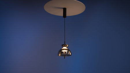 Lampa suspendata LED BANGKOK II, negru/gri, 12W, 3000K, diametru 25 cm - MAYTONI [6]
