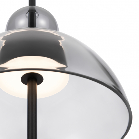Lampa suspendata LED BANGKOK, negru/gri, 12W, 3000K, diametru 25 cm - MAYTONI [2]