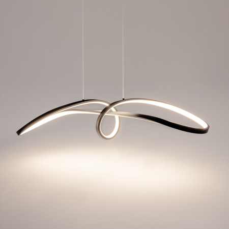 Lampa suspendata LED CURVE, negru, 4000K, 2800 lm, lungime 92 cm - MAYTONI [1]