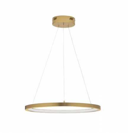 LED - Lampa suspendata LED EMPATIA, auriu-alama, dimabila, 3000K, diametru 60 cm - NOVA LUCE