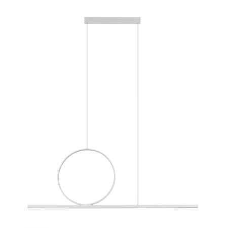 LED - Lampa suspendata LED LINEO alba, 115 cm - NOWODVORSKI 11885