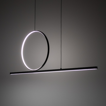 Lampa suspendata LED LINEO neagra, 115 cm - NOWODVORSKI 11879 [1]