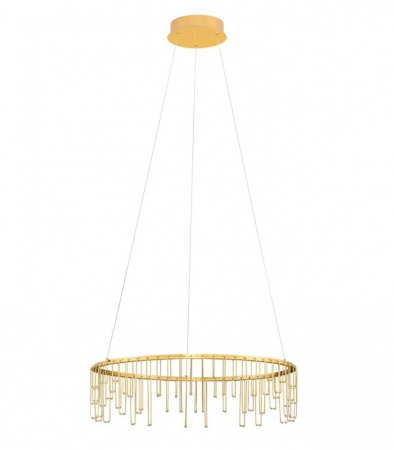 Lampa suspendata LED STELLAR, auriu-cupru, 3000K, diametru 65 cm - NOVA LUCE [2]