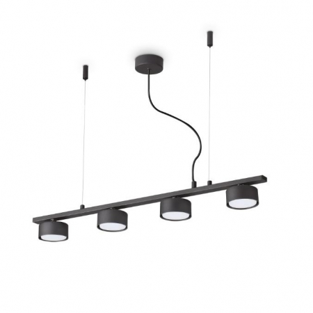 Lampa suspendata MINOR LINEAR, negru, 4*GX53, lungime 75.5 cm - IDEAL LUX
