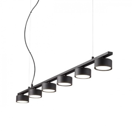 Lampi suspendate - Lampa suspendata MINOR LINEAR, negru, 6*GX53, lungime 115 cm - IDEAL LUX