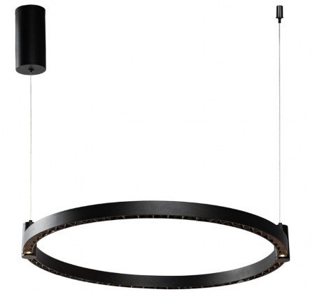 Iluminat zona living - Lampa suspendata neagra LED DIAMANTE Nr. 2 CO1_80 cm - altavola design