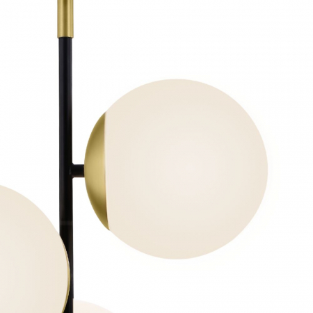Lampa suspendata NOSTALGIA, auriu/negru, 3*E14, 40W, inaltime 43 cm - MAYTONI [1]