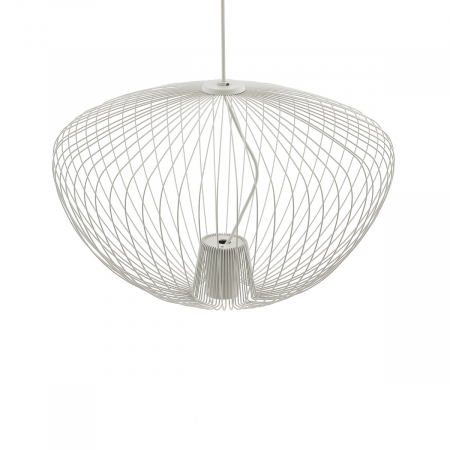 Lampa suspendata PUMPKIN L, gri deschis, 1*GU10, diametru 70 cm - NOWODVORSKI 11251 [4]