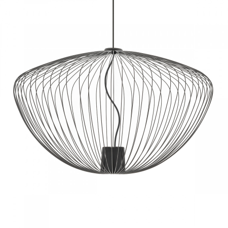 Lampa suspendata PUMPKIN L, gri inchis, 1*GU10, diametru 70 cm - NOWODVORSKI 11252 [3]