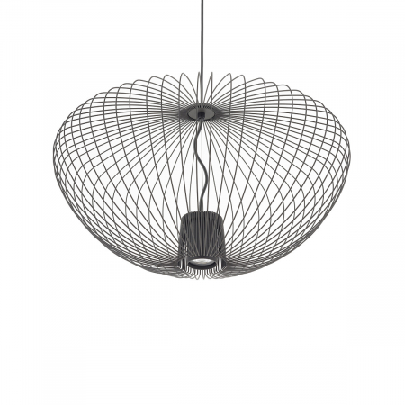 Lampa suspendata PUMPKIN M, gri inchis, 1*GU10, diametru 54.5 cm - NOWODVORSKI 11245 [3]