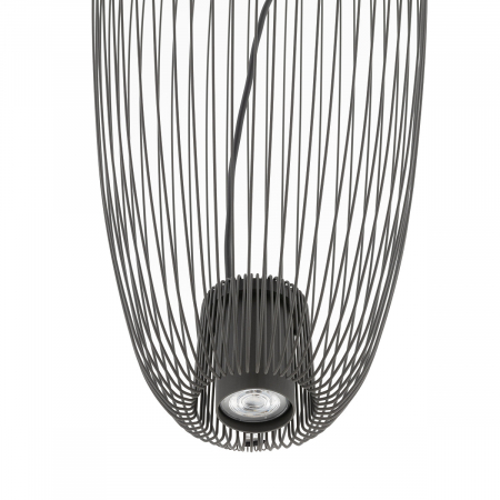 Lampa suspendata PUMPKIN S, gri inchis, 1*GU10, diametru 27 cm - NOWODVORSKI 11243 [5]