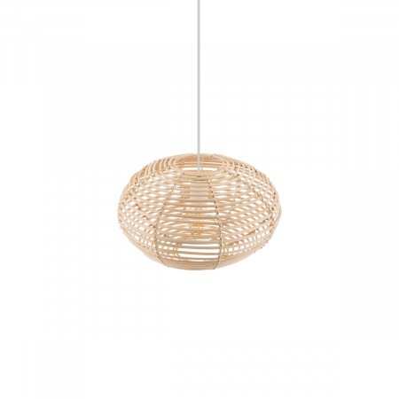 Lampa suspendata RATTAN S, lemn/alb, 1*E27, diametru 40 cm - NOWODVORSKI [4]