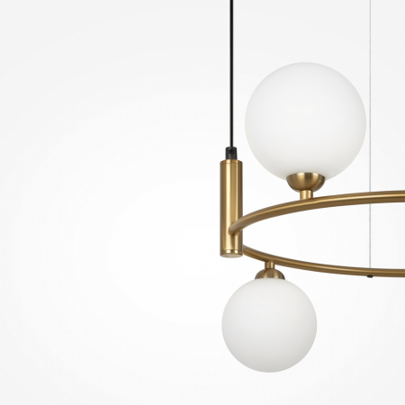 Lampa suspendata RING, alb/alama, lungime 43.5 cm - MAYTONI [1]