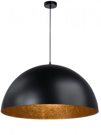 Lampi suspendate - Lampa suspendata SFERA negru/cupru, diametru 70 cm - sigma