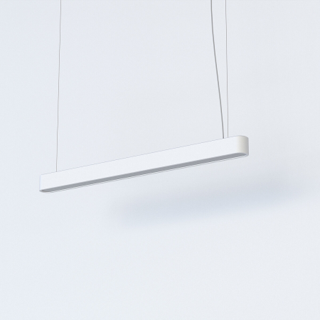 Lampa suspendata SOFT cu tub LED, alb, 3000K, flux 2300 lm, lungime 95 cm - NOWODVORSKI 7547 [1]