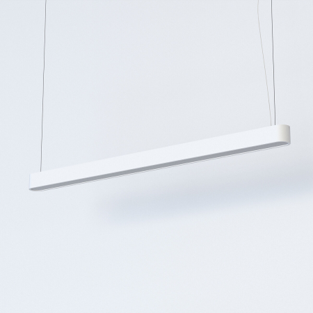 LED - Lampa suspendata SOFT cu tub LED, alb, 3000K, flux 3200 lm, lungime 125 cm - NOWODVORSKI 7537