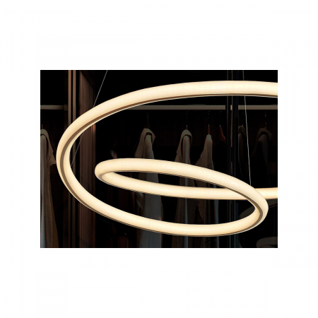 Lampa suspendata TUBE LED aurie, 47 W, 3000K, diametru 60 cm - SCHULLER [2]