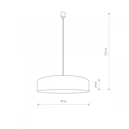 Lampa suspendata TURDA III, crem/alb, 3*E27, 15W, diametru 50 cm - NOWODVORSKI [3]