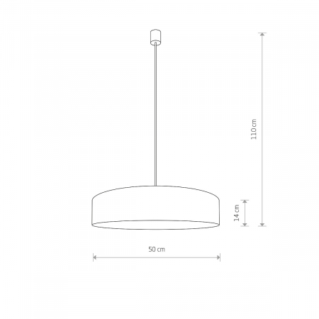 Lampa suspendata TURDA III, gri/alb, 3*E27, 15W, diametru 50 cm - NOWODVORSKI [3]
