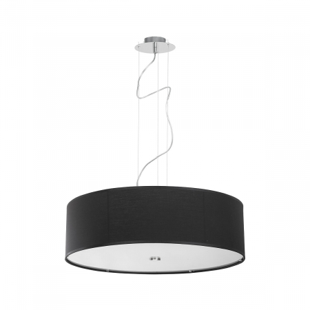 Lampi suspendate - Lampa suspendata VIVIANE, negru/alb, 3*E27, 25W, diametru 63 cm - NOWODVORSKI