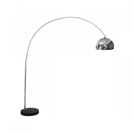 Lampadare - Lampadar COSMO, crom/negru, 1*E27, 25W, inaltime 200 cm - NOWODVORSKI
