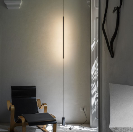 Lampadar LED FILO negru, 3000K, 1900 lm, inaltime 704 cm - IDEAL LUX [3]