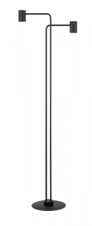 Lampadare - Lampadar LUIS negru, 2*GU10, 25W, inaltime 164 cm - SIGMA