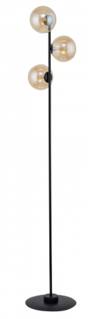 Lampadare - Lampadar ORO, negru/chihlimbar, 3*G9, 12W, inaltime 161 cm - SIGMA