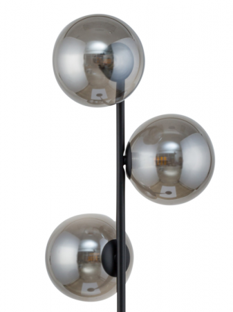 Lampadar ORO, negru/gri, 3*G9, 12W, inaltime 161 cm - SIGMA [1]