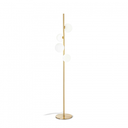Lampadare - Lampadar PERLAGE PT4 negru/fume, inaltime 164 cm - IDEAL LUX