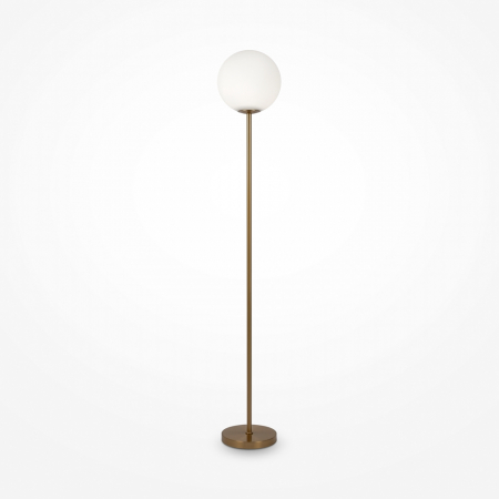 Lampadare - Lampadar RING, alb/alama, 1*E27, 60W, inaltime 155 cm - MAYTONI