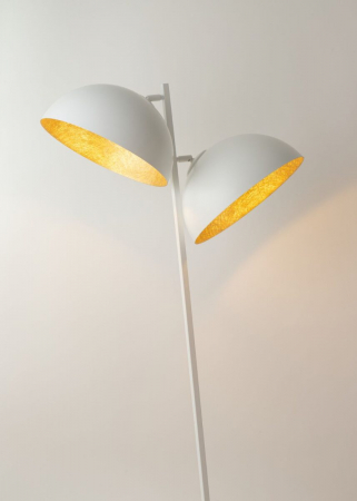 Lampadar SFERA alb/auriu, inaltime 156 cm - Sigma [1]
