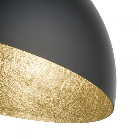 Lampadar SFERA negru/auriu, inaltime 156 cm - Sigma [2]