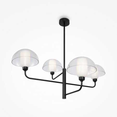 Lampi suspendate - Lustra MEMORY, negru/alb, lungime 90.6 cm - MAYTONI