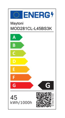 Lustră tip plafonieră LED BREEZE, alama, 60 cm - MAYTONI MOD281CL-L45BS3K [5]