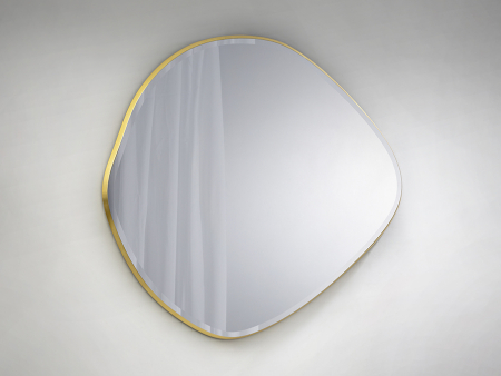 Oglinda decorativa MIMO, forma neregulata, rama aurie, latime 114 cm - SCHULLER [2]